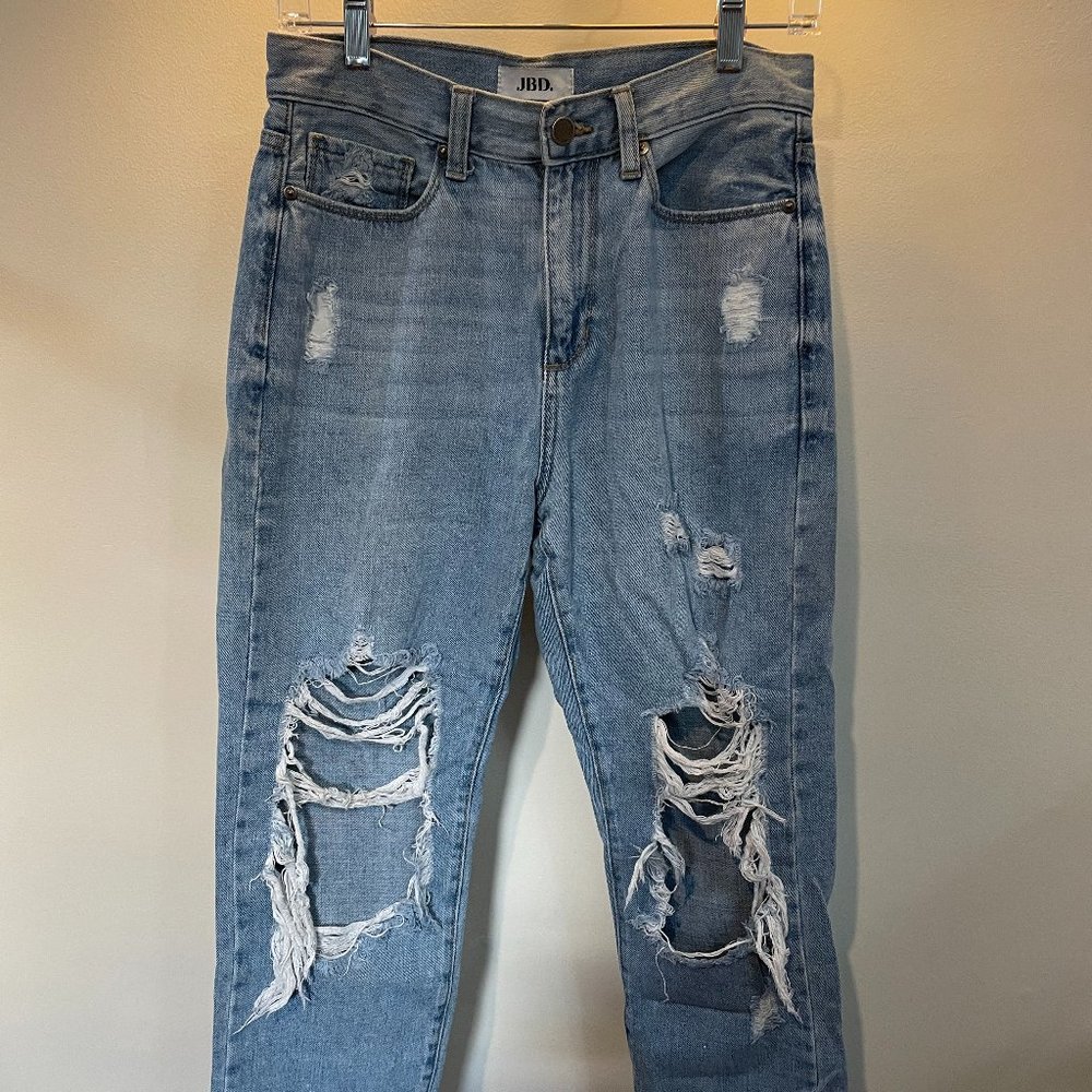 Just Black Distressed Jeans